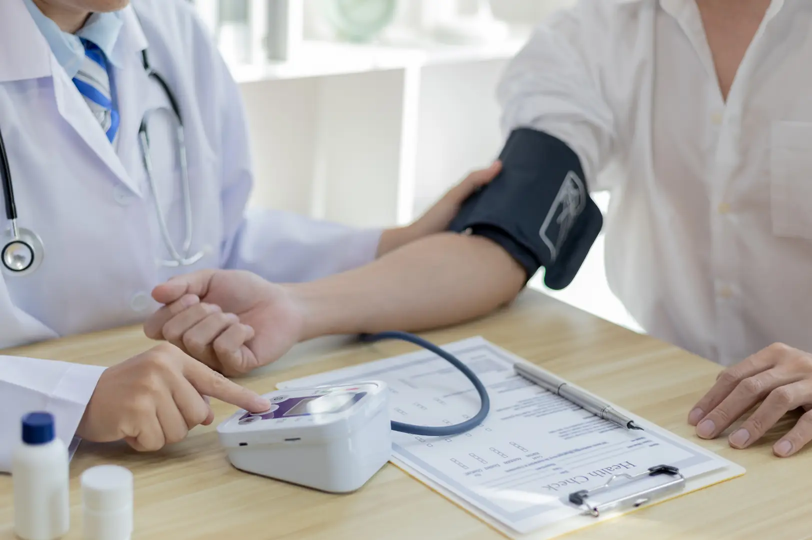 Home monitoring supports a chronic disease management plan.