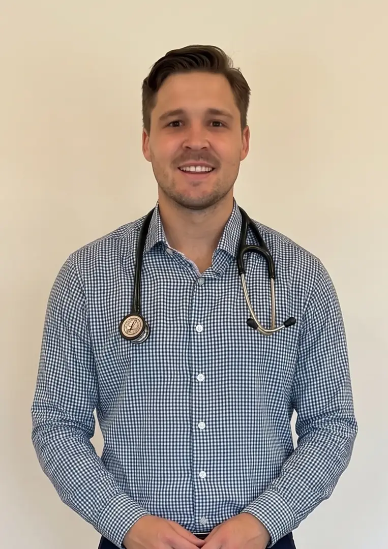 Portrait of Dr James Marsh, MD, BMedSc, at SMSG