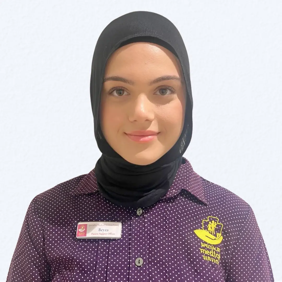 Beyza, Patient Support Officer at SMSG